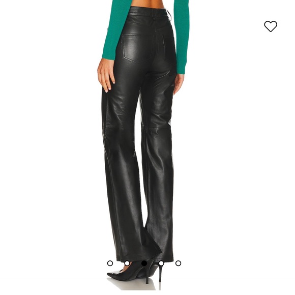 Claire Leather Pant in Black NBD / Revolve - Picture 4 of 9